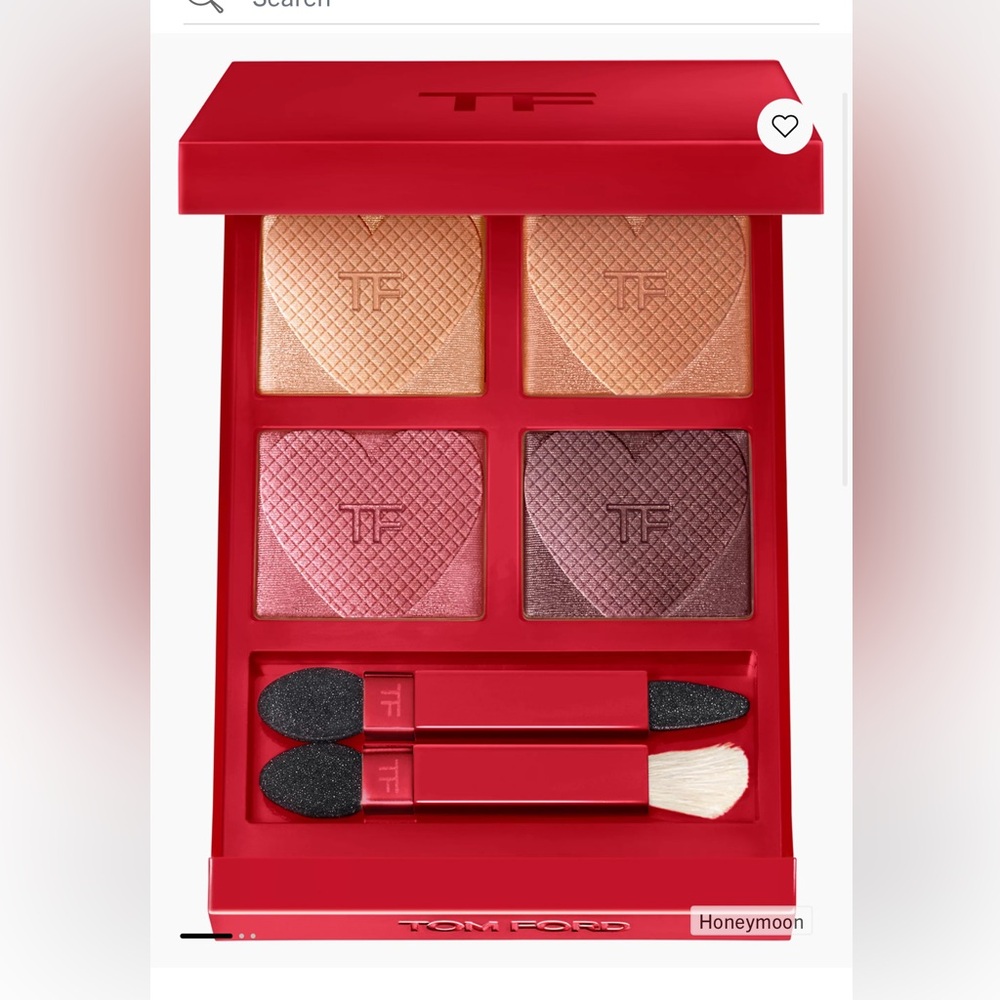 Tom Ford Love Collection Eye Color Quad Eyeshadow Palette 04- honeymoon